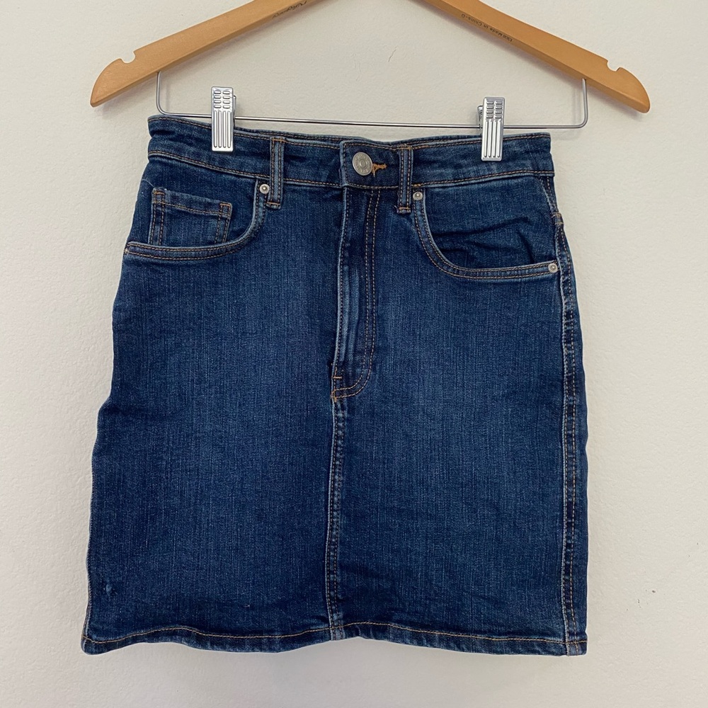 Zara Denim Mini Skirt